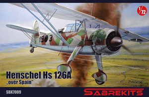 Henschel Hs126 `in Spain` (Plastic model)