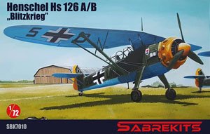 Henschel Hs126 `Blitzkrieg` (Plastic model)