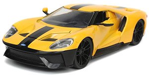 2017 フォード GT イエロー/ブラックライン (ミニカー)