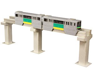 アニテクチャー：05 とある科学の超電磁砲T 学園都市モノレール (2両・組み立てキット) (鉄道模型)
