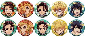 [Demon Slayer: Kimetsu no Yaiba] Character Badge Collection Vol.2 (Set of 10) (Anime Toy)
