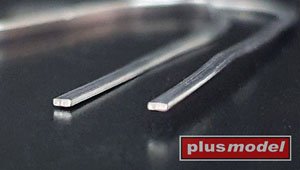 リード線 (平) 厚さ0.2mm x 幅1mm (長さ：140mm x 20本) (プラモデル)