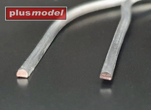 Lead Wires Halfround, Diameter 0.6 mm and Length 140 mm.Eighteen Pieces in a Package (Plastic model)