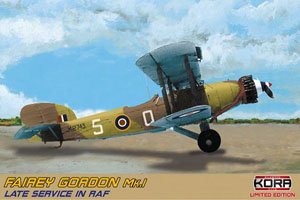 Fairey Gordon Mk.I Late Service in RAF (Plastic model)