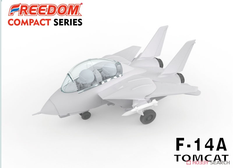 コンパクトシリーズ：F-14A/B トムキャット/ボムキャット 米海軍 VF-84 ジョリーロジャーズ 2 in 1 (プラモデル) その他の画像10