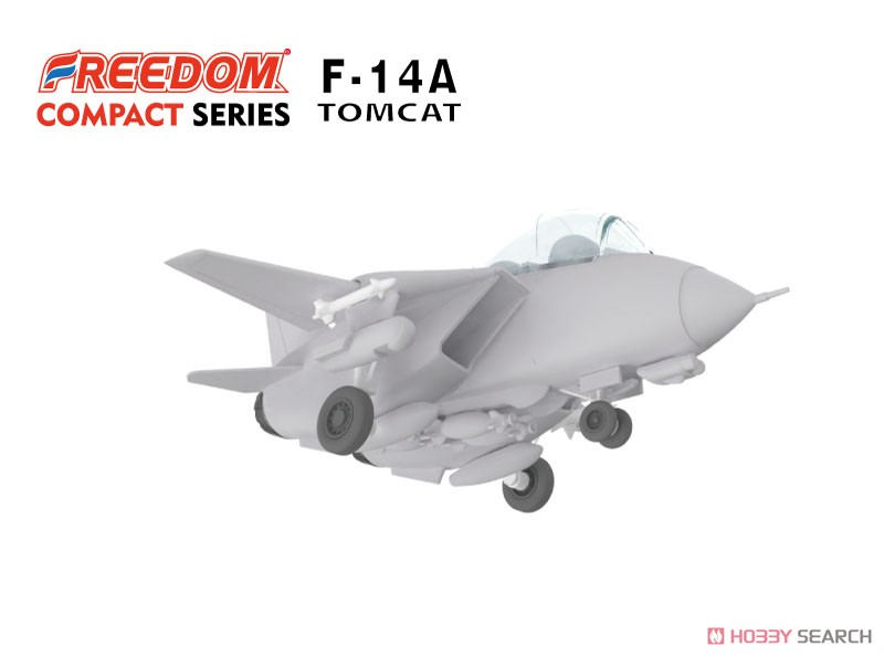 コンパクトシリーズ：F-14A/B トムキャット/ボムキャット 米海軍 VF-84 ジョリーロジャーズ 2 in 1 (プラモデル) その他の画像13