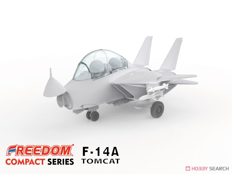 コンパクトシリーズ：F-14A/B トムキャット/ボムキャット 米海軍 VF-84 ジョリーロジャーズ 2 in 1 (プラモデル) その他の画像14