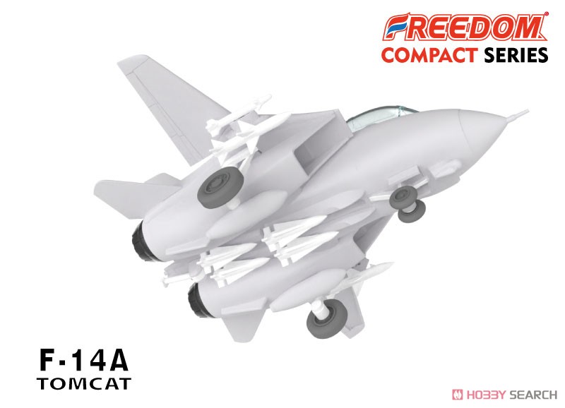 コンパクトシリーズ：F-14A/B トムキャット/ボムキャット 米海軍 VF-84 ジョリーロジャーズ 2 in 1 (プラモデル) その他の画像15