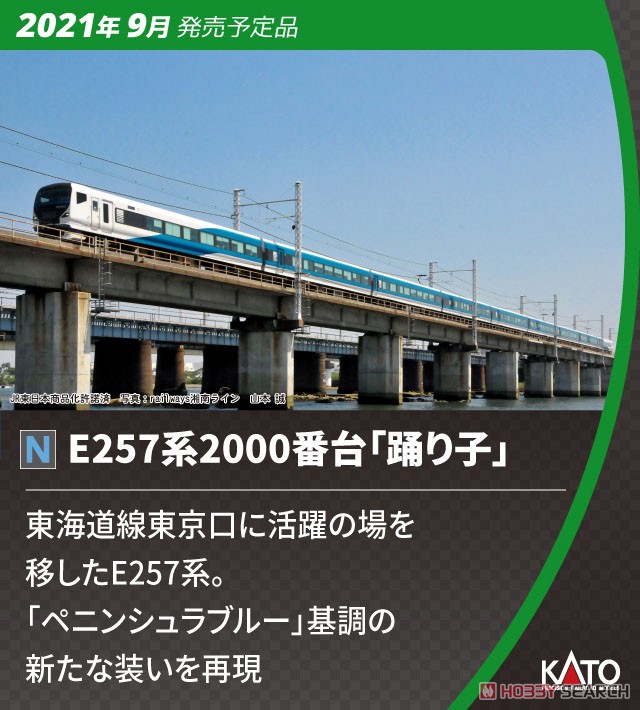 E257系2000番台 「踊り子」 9両セット (9両セット) (鉄道模型) その他の画像1