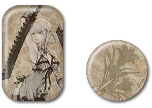 Nier Replicant Ver.1.22474487139... Can Badge Set kaine & Lunar Tear (Anime Toy)