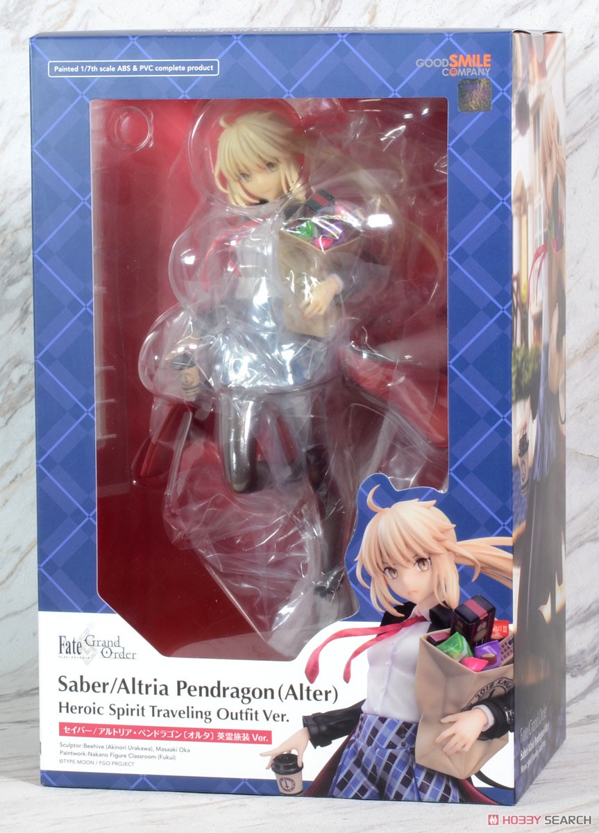 Saber/Altria Pendragon (Alter): Heroic Spirit Traveling Outfit Ver. (PVC Figure) Package1