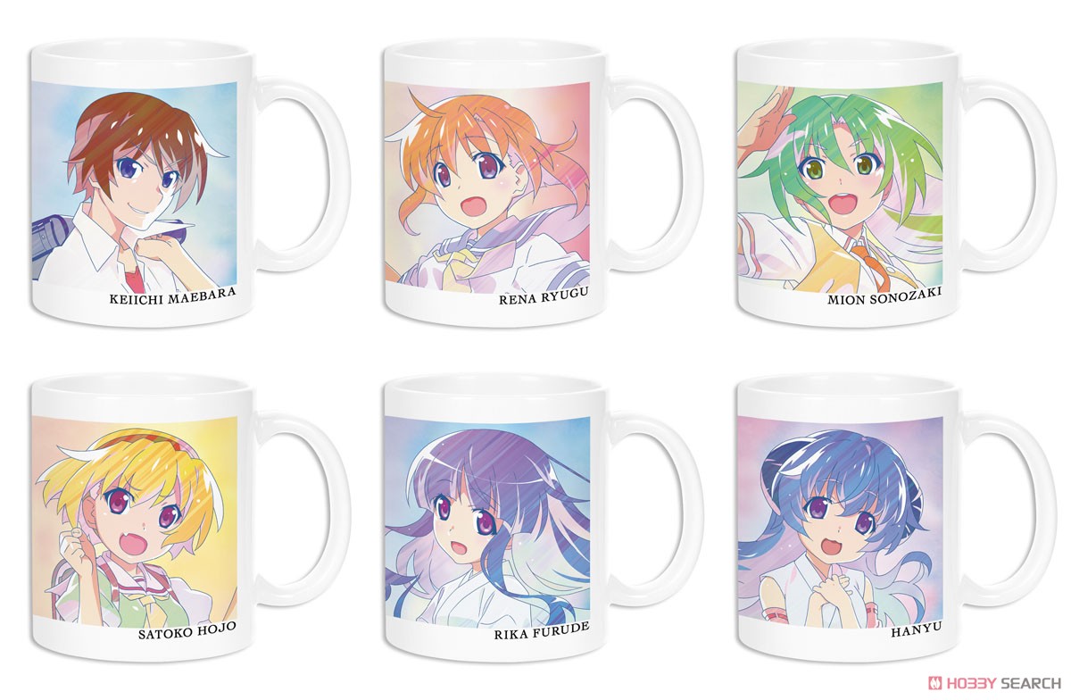 Higurashi When They Cry: Gou Rena Ryugu Ani-Art Clear Label Mug Cup (Anime Toy) Other picture1
