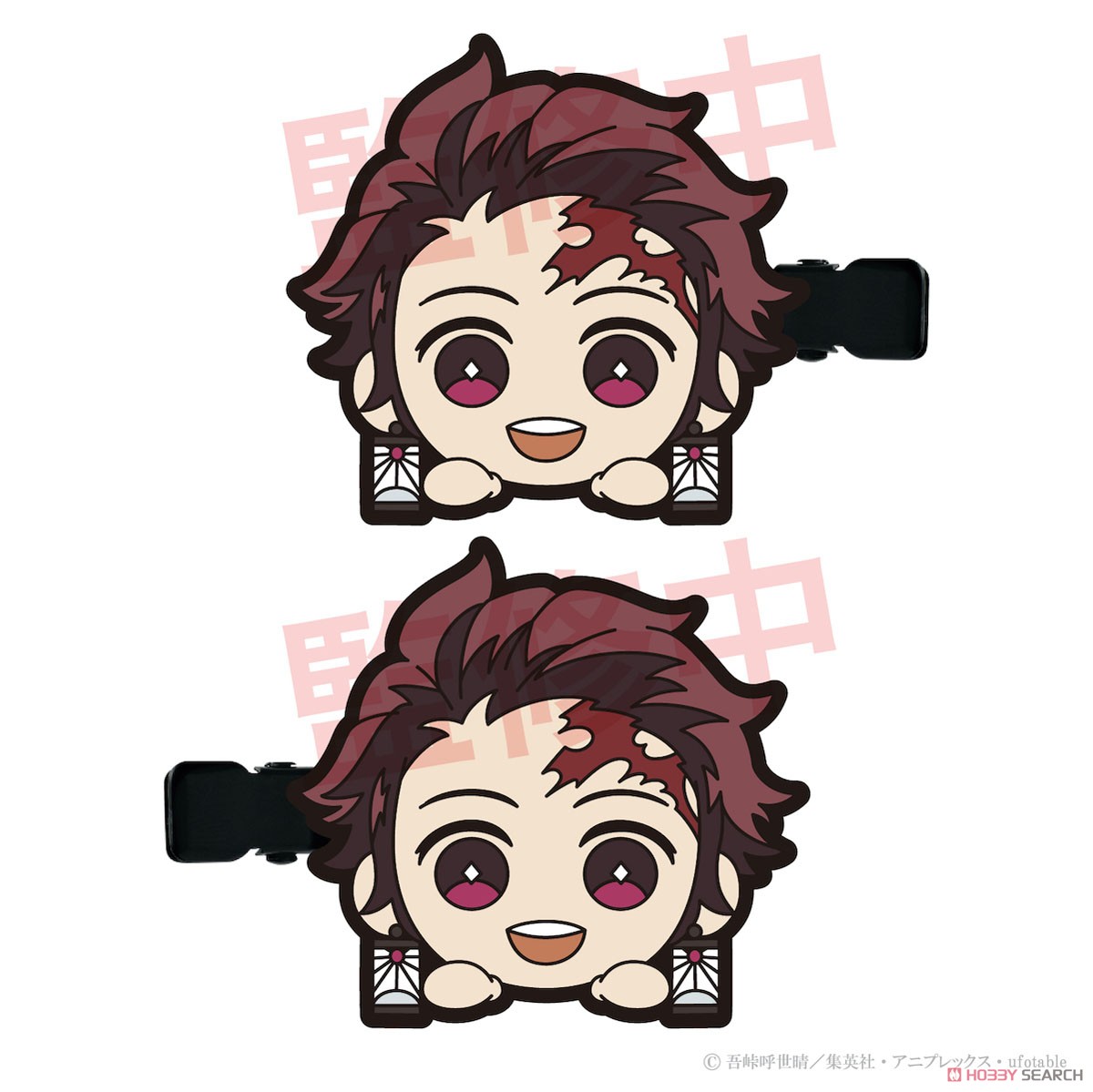 Demon Slayer: Kimetsu no Yaiba Bangs Clip (Set of 8) (Anime Toy) 商品画像1