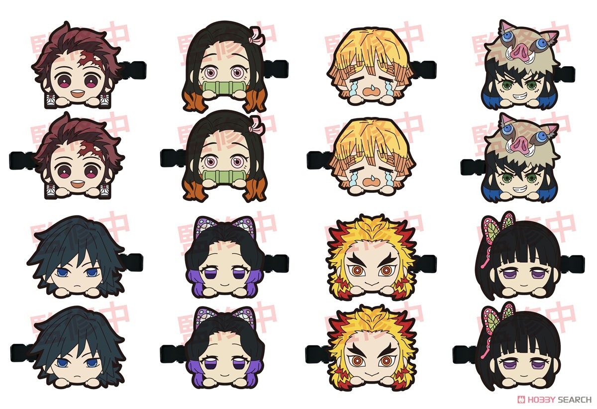 Demon Slayer: Kimetsu no Yaiba Bangs Clip (Set of 8) (Anime Toy) 商品画像9