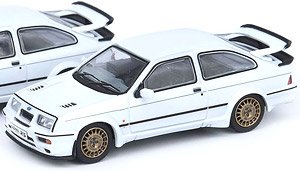 フォード シエラ RS500 コスワース 1986 ダイヤモンドホワイト (ミニカー)