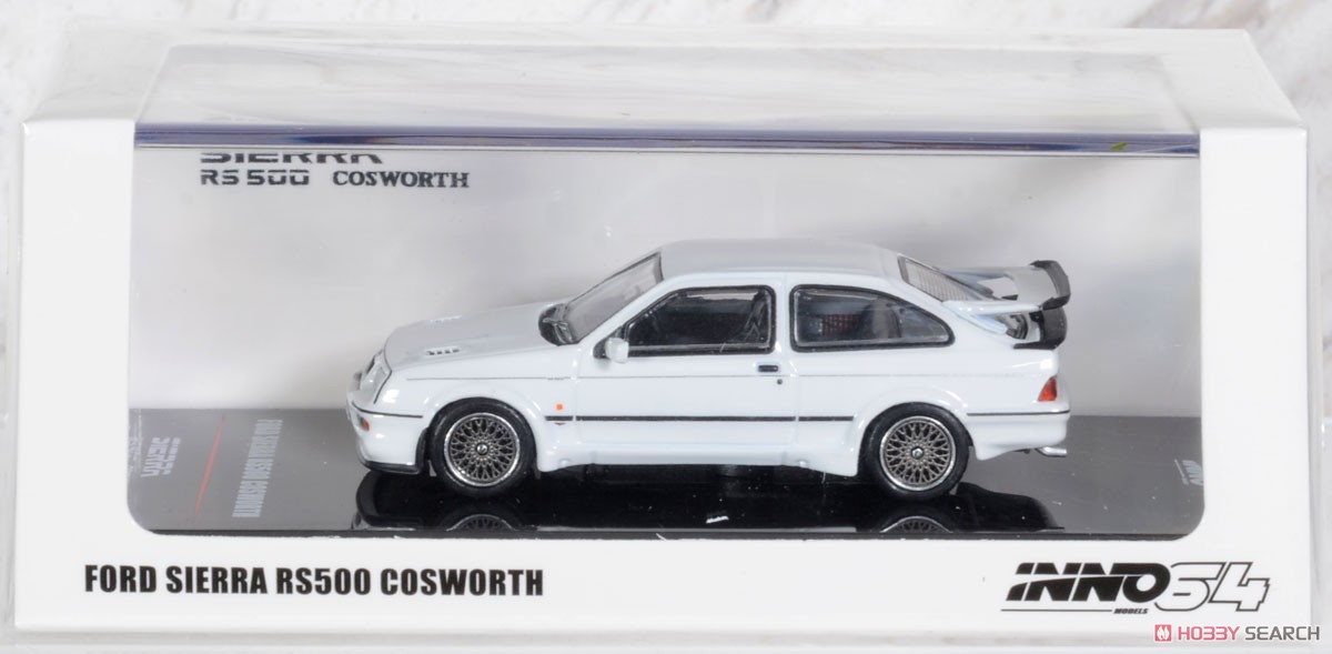 フォード シエラ RS500 コスワース 1986 ダイヤモンドホワイト (ミニカー) パッケージ1