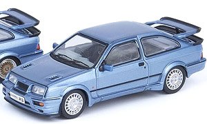 フォード シエラ RS500 コスワース 1986 ムーンストーンブルー (ミニカー)