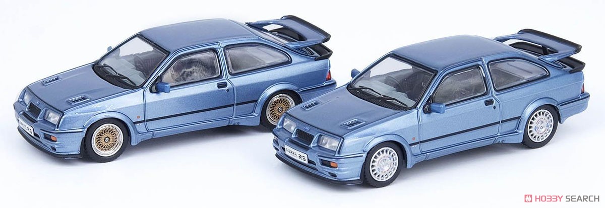 Ford Sierra RS500 Cosworth 1986 Moon Stone Blue (Diecast Car) Other picture1