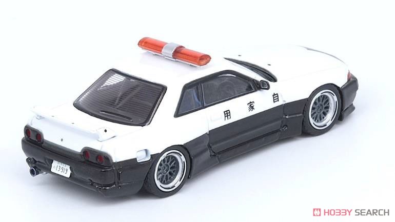 スカイライン GT-R (R32) `PANDEM ROCKET BUNNY` Japan Police Livery Drift Car (ミニカー) 商品画像2