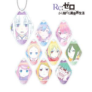 Re:Zero -Starting Life in Another World- Trading Ani-Art Vol.3 Acrylic Key Ring (Set of 9) (Anime Toy)
