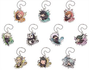 Buchimasu Jujutsu Kaisen Acrylic Key Ring (Set of 10) (Anime Toy ...