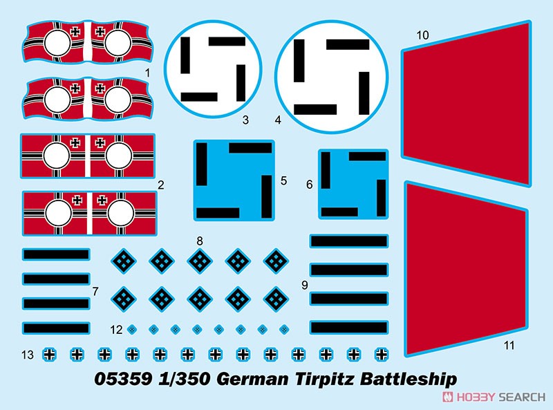 ドイツ海軍戦艦 ティルピッツ (プラモデル) その他の画像2