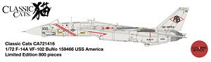 F-14A VF-102 ダイヤモンドバックス 159466 (完成品飛行機)
