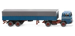(HO) MB フラットベッドトラック スカイブルー (鉄道模型)