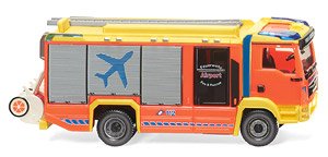 (HO) MAN TGM Euro 6/Rosenbauer 消防車 (鉄道模型)