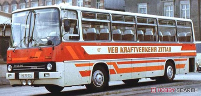 Ikarus 256 モーターバス ツィッタウ ホワイト/レッド (ミニカー) その他の画像1