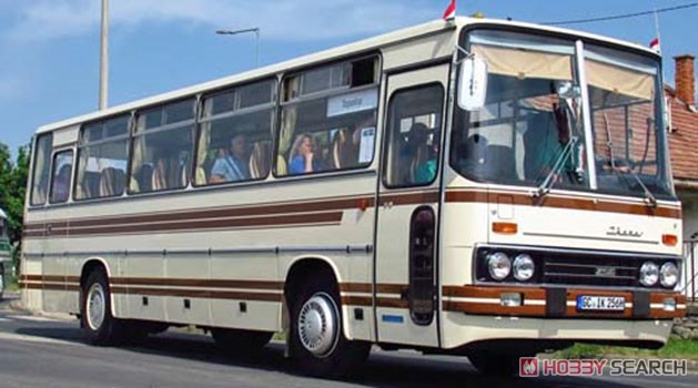 Ikarus 256 バス ライトベージュ/ブラウン (ミニカー) その他の画像1