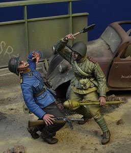 `Hand Fight`, Berlin 1945 (Set of 2) (Plastic model)