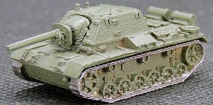 SU-76 (Diecast) (Pre-built AFV)