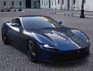 Ferrari Roma Blu Tour De France (ミニカー)
