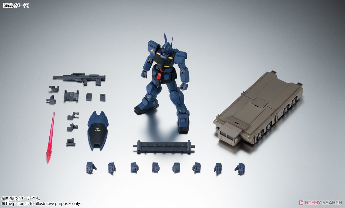 ROBOT魂 ＜ SIDE MS ＞ RGM-79Q ジム・クゥエル ver. A.N.I.M.E. (完成品) 商品画像7