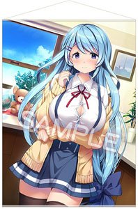 きびぃもか先生描き下ろし ダキカノ 新海美羽 (にいみみう) A1タペストリー (キャラクターグッズ)