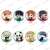 Jujutsu Kaisen Can Badge+75 Reading Ver. (Set of 8) (Anime Toy) Item picture1