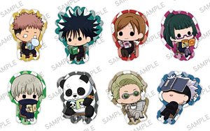 Jujutsu Kaisen Clear Clip Badge Reading Ver. (Set of 8) (Anime Toy)