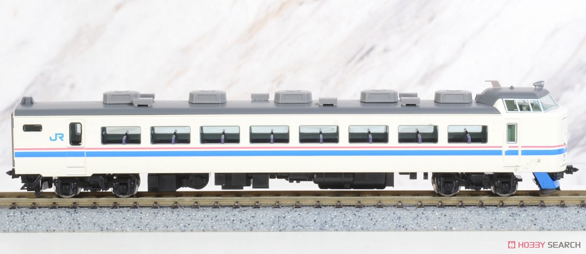 JR 485系 特急電車 (スーパー雷鳥) 基本セットA (基本・7両セット) (鉄道模型) 商品画像10