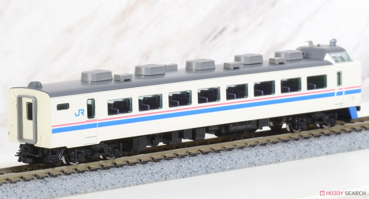 JR 485系 特急電車 (スーパー雷鳥) 基本セットA (基本・7両セット) (鉄道模型) 商品画像11