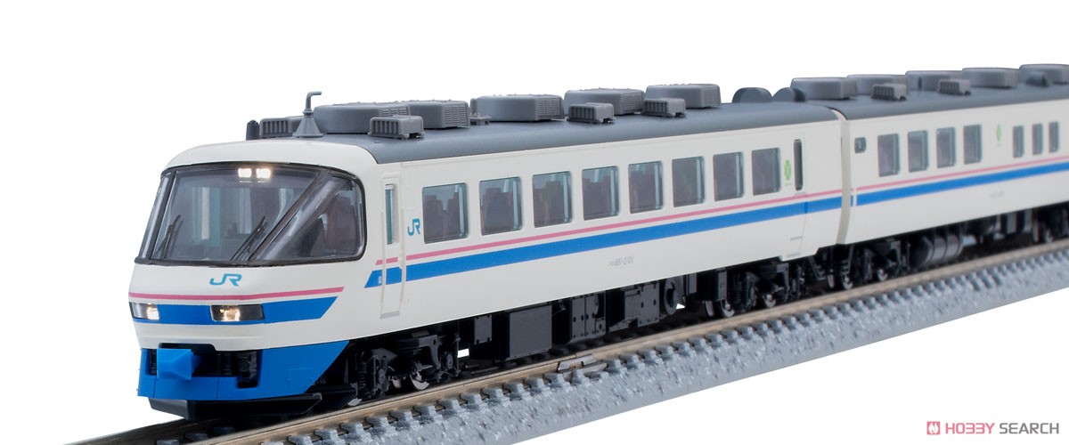 JR 485系 特急電車 (スーパー雷鳥) 基本セットA (基本・7両セット) (鉄道模型) 商品画像13