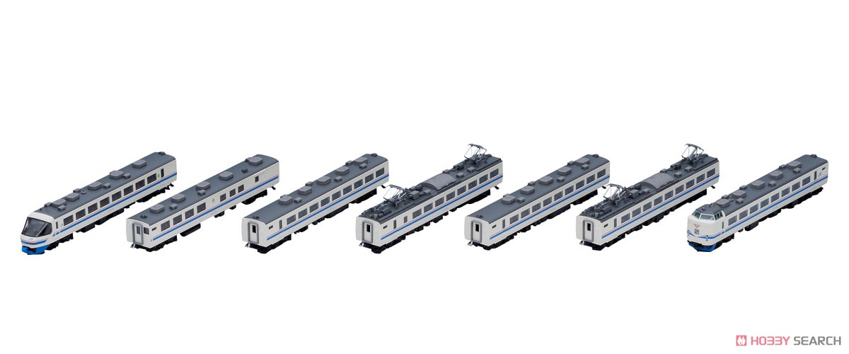 JR 485系 特急電車 (スーパー雷鳥) 基本セットA (基本・7両セット) (鉄道模型) 商品画像14