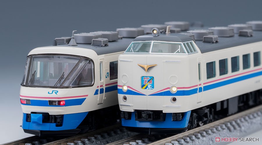 JR 485系 特急電車 (スーパー雷鳥) 基本セットA (基本・7両セット) (鉄道模型) 商品画像15