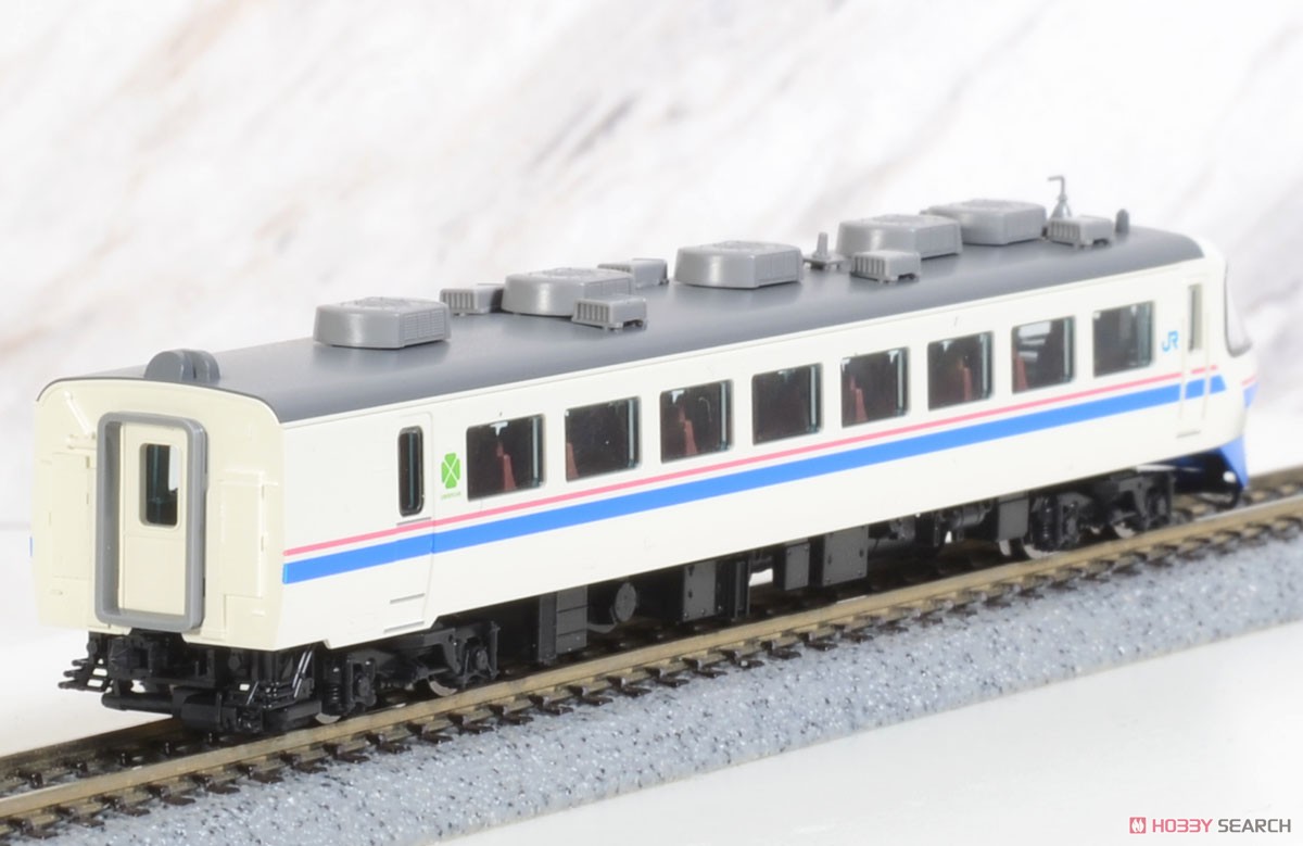 JR 485系 特急電車 (スーパー雷鳥) 基本セットA (基本・7両セット) (鉄道模型) 商品画像4