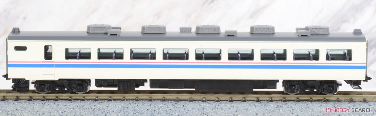 JR 485系 特急電車 (スーパー雷鳥) 基本セットA (基本・7両セット) (鉄道模型) 商品画像6