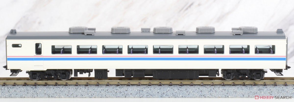 JR 485系 特急電車 (スーパー雷鳥) 基本セットA (基本・7両セット) (鉄道模型) 商品画像8