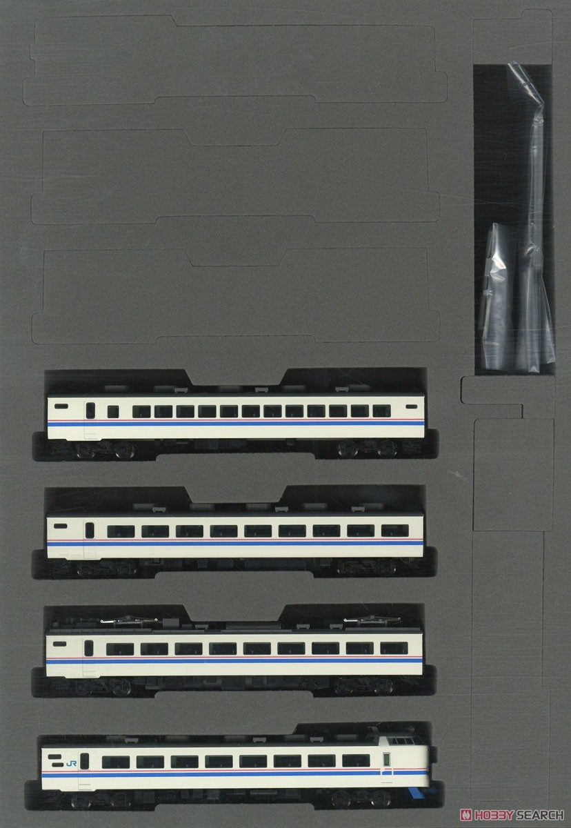 JR 485系 特急電車 (スーパー雷鳥) 増結セット (増結・4両セット) (鉄道模型) 商品画像1