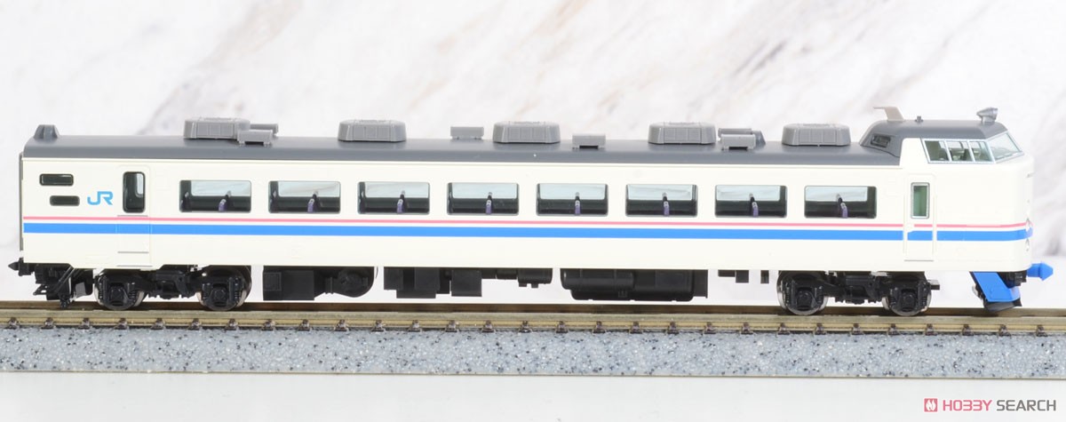 JR 485系 特急電車 (スーパー雷鳥) 増結セット (増結・4両セット) (鉄道模型) 商品画像7