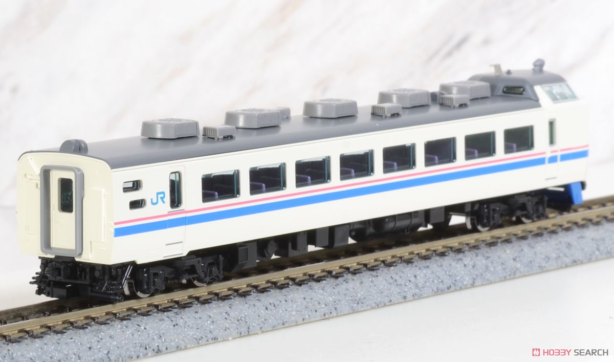JR 485系 特急電車 (スーパー雷鳥) 増結セット (増結・4両セット) (鉄道模型) 商品画像8