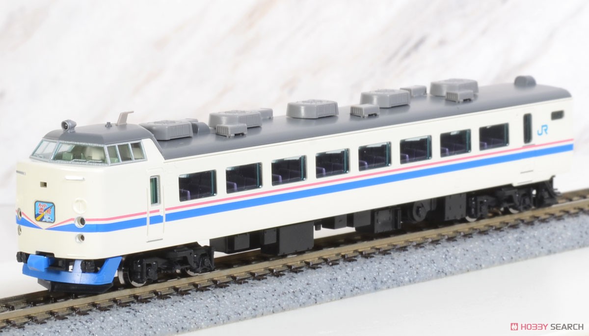 JR 485系 特急電車 (スーパー雷鳥) 増結セット (増結・4両セット) (鉄道模型) 商品画像9